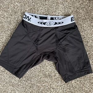 Easton Black Sliding Shorts
